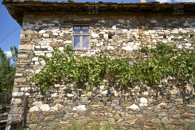 Old stone house in Dolno Lukovo, Byala River Valley, Bulgaria