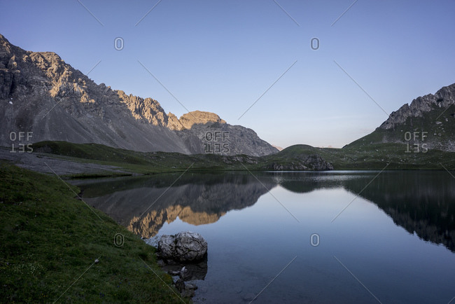 View of Lake Kogelsee- Tyrol- Austria
