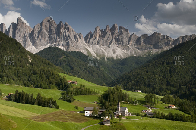 Santa Maddalena, Funes Valley (Villnoss), Dolomites, Trentino Alto Adige, South Tyrol, Italy