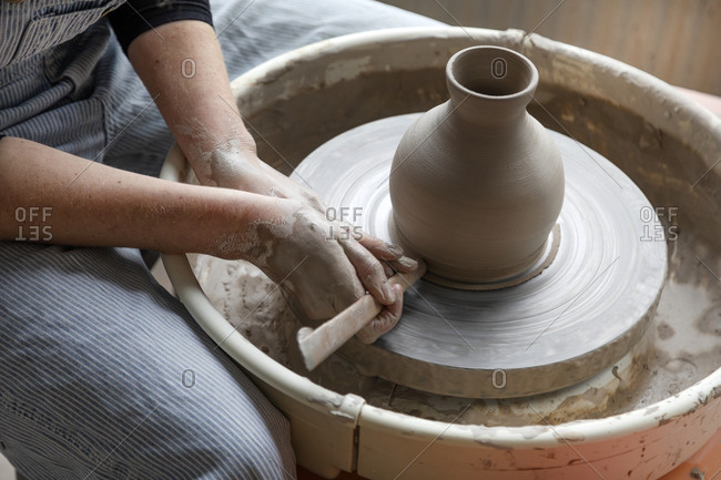 Party: Hand building Clay and Pottery Wheel - $350