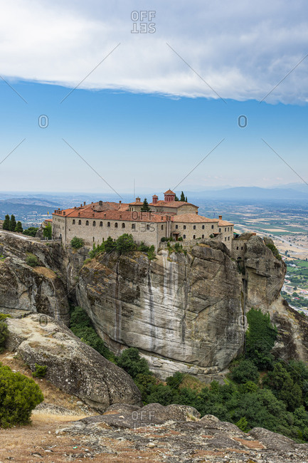 Holy Monastery of St. Stephen, UNESCO World Heritage Site, Meteora Monasteries, Greece, Europe