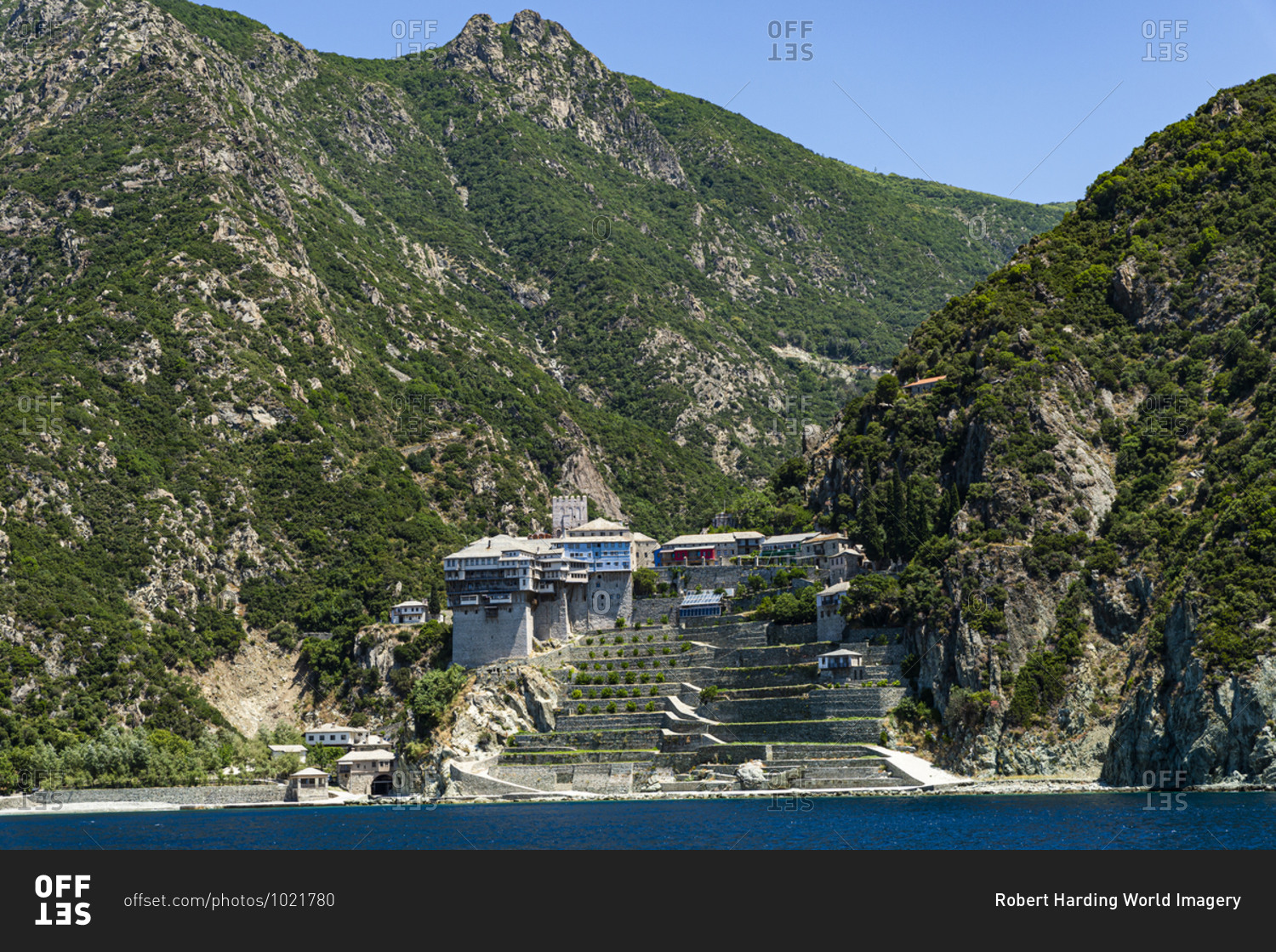 Agiou Pavlou Monastery, UNESCO World Heritage Site, Mount Athos, Central Macedonia, Greece, Europe