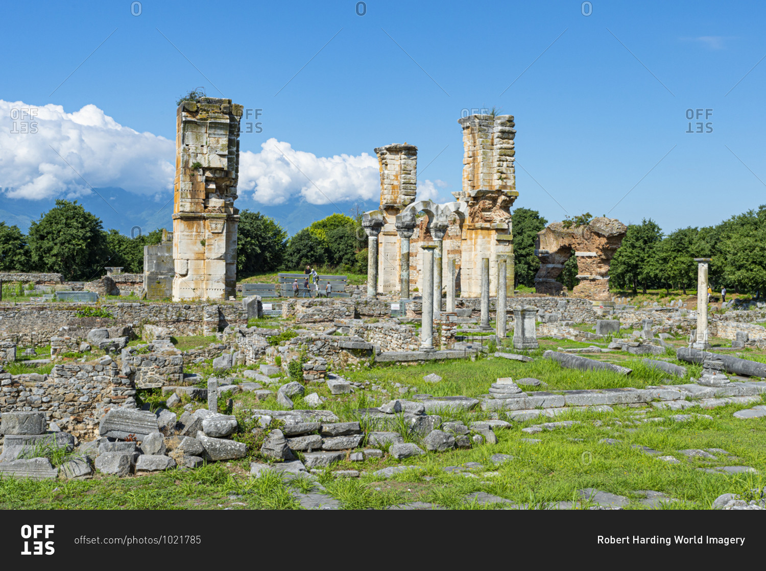 Philippi, UNESCO World Heritage Site, Macedonia, Greece, Europe
