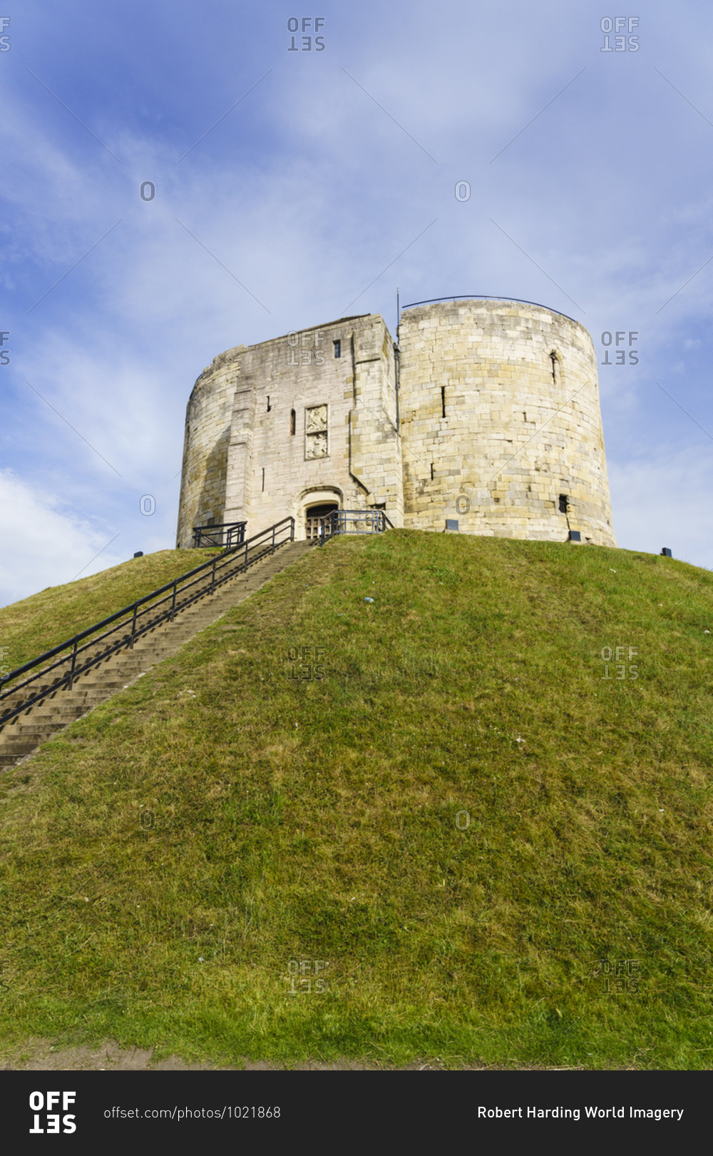 Clifford\'s Tower, York Castle, York, North Yorkshire, England, United Kingdom, Europe