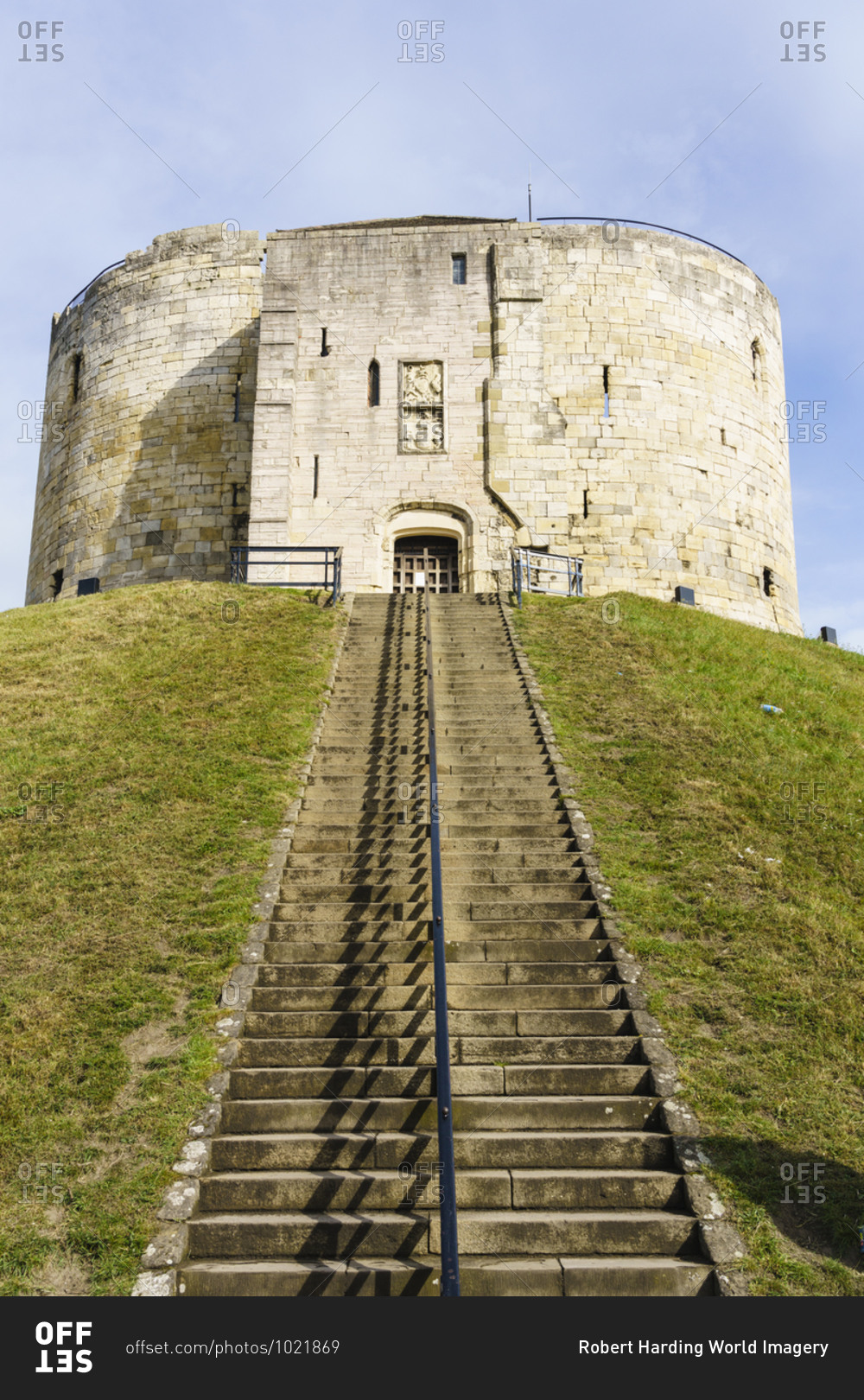 Clifford\'s Tower, York Castle, York, North Yorkshire, England, United Kingdom, Europe