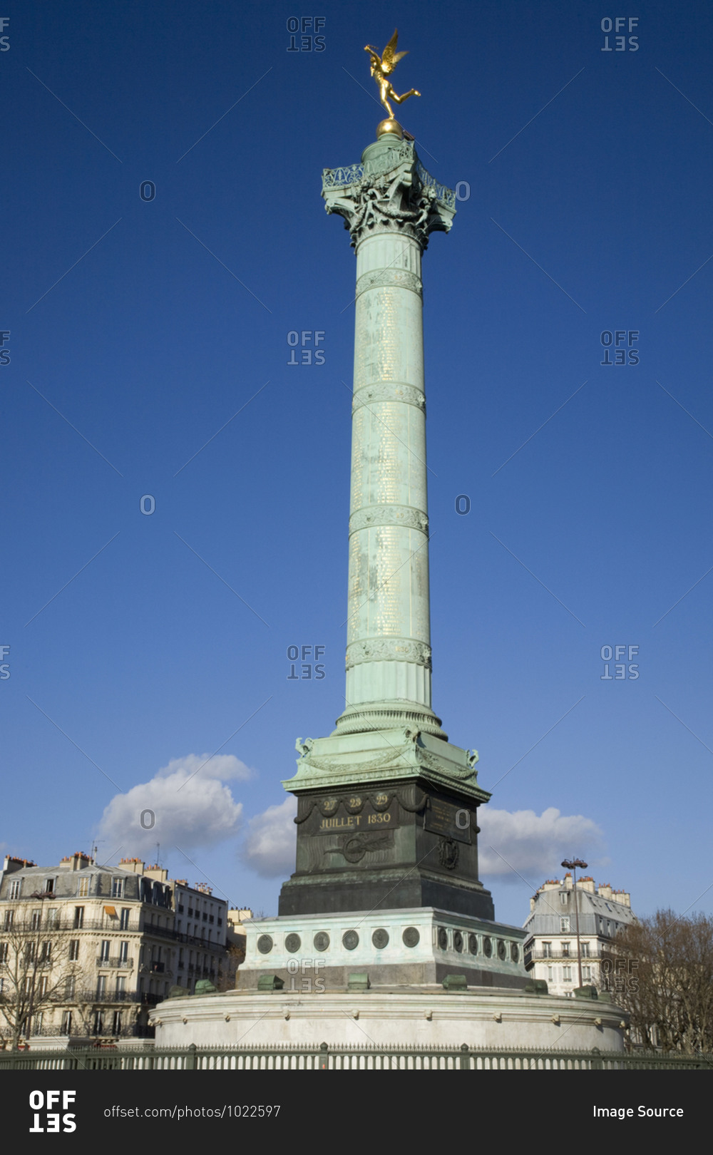July Column, Bastille Square, Paris, France