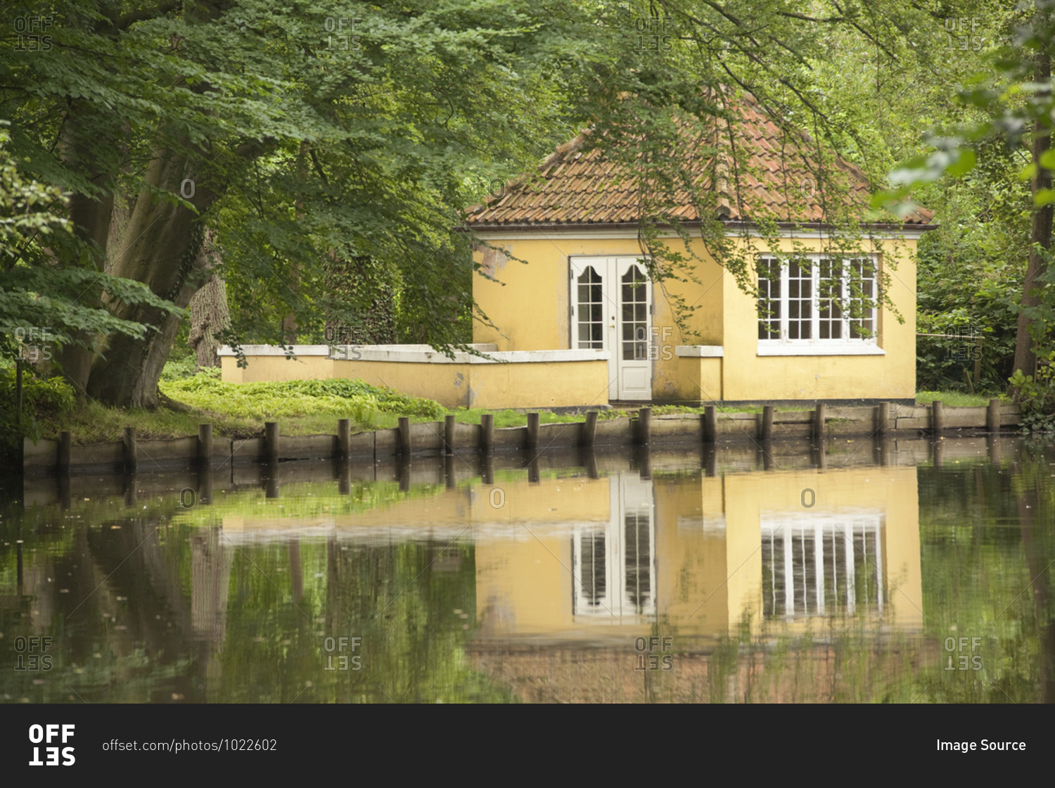 Odense River, Munke Mose Park, Odense, Denmark