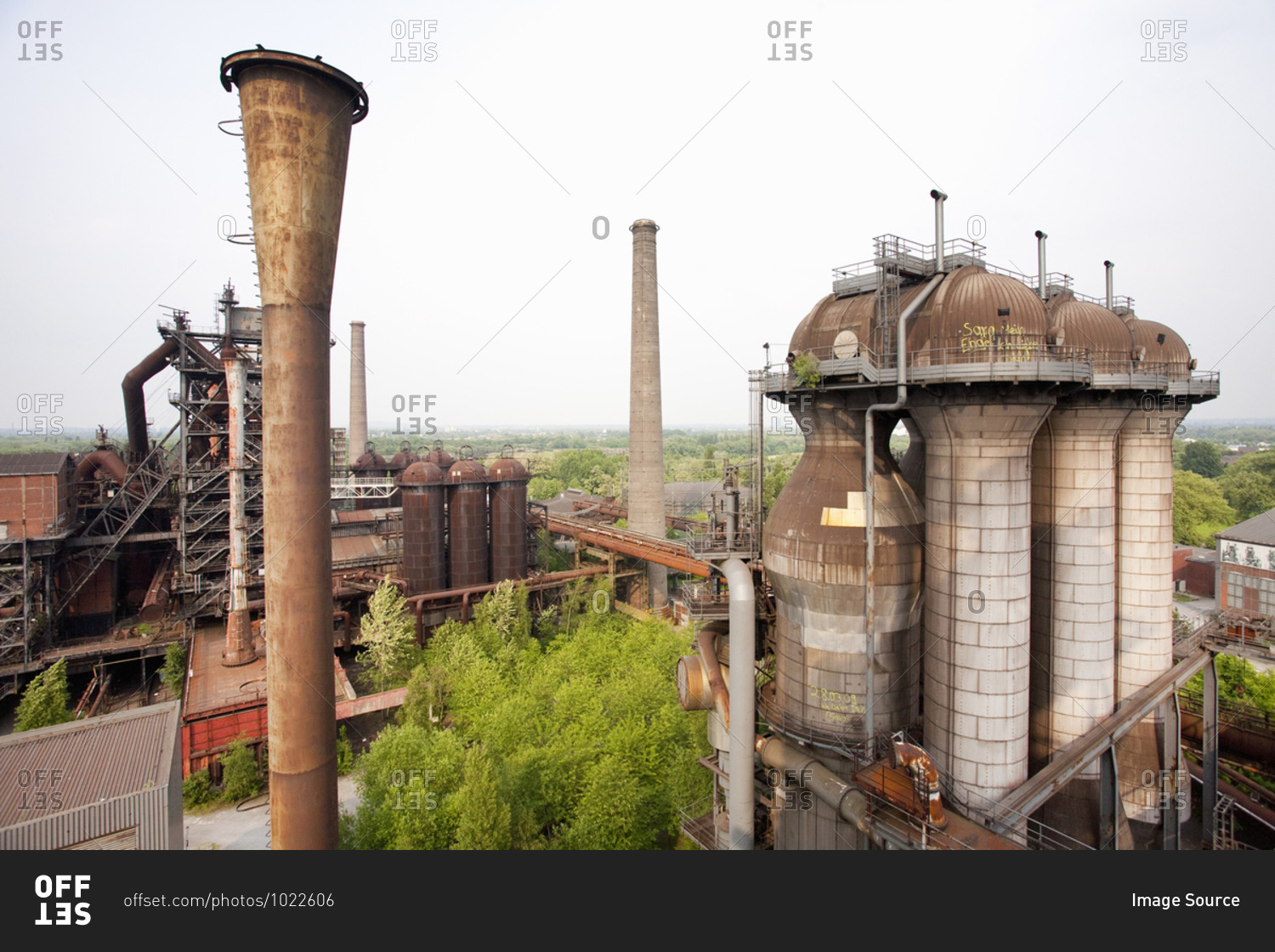 Coal And Steel Plant, North-Duisburg Park, Ruhr Region, Germany