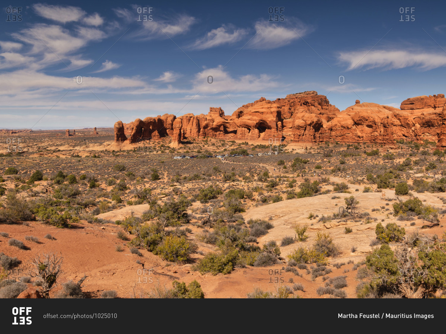 USA, Utah, Arches National Park, rock formations,
