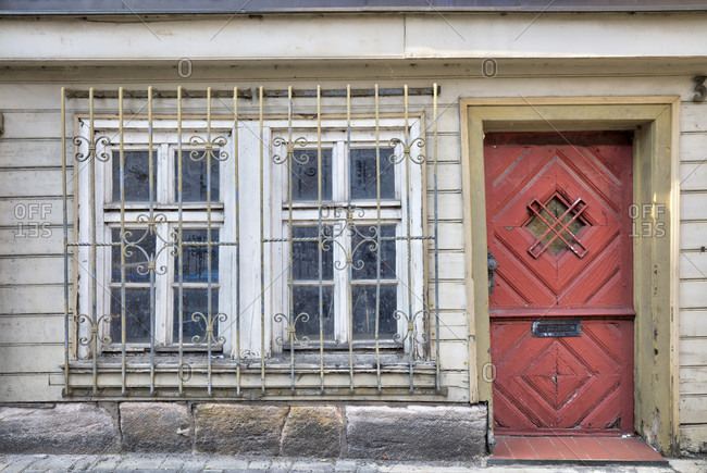 house doors stock photos - OFFSET