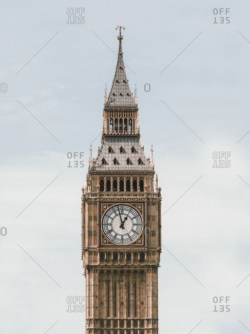 Big Ben clock tower, London, UK