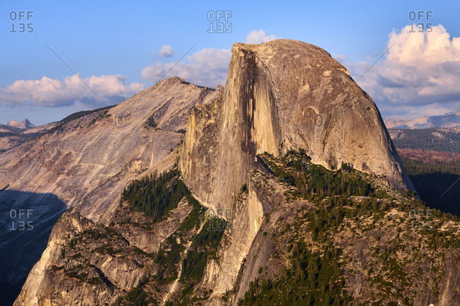 USA, United States of America, Half Dome in Yosemite National Park, California
