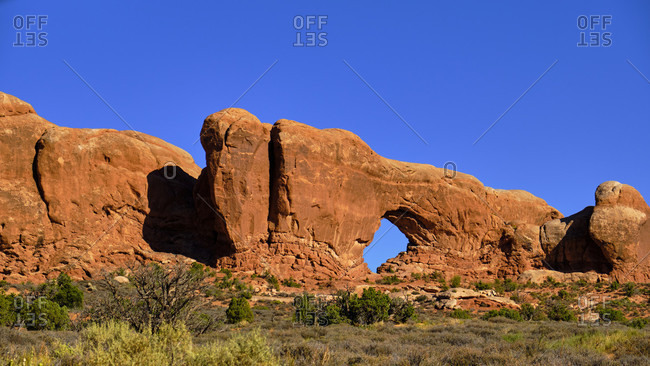 USA, United States of America, Utah, Arches National Park, Moab, Delicate Arch Trail,