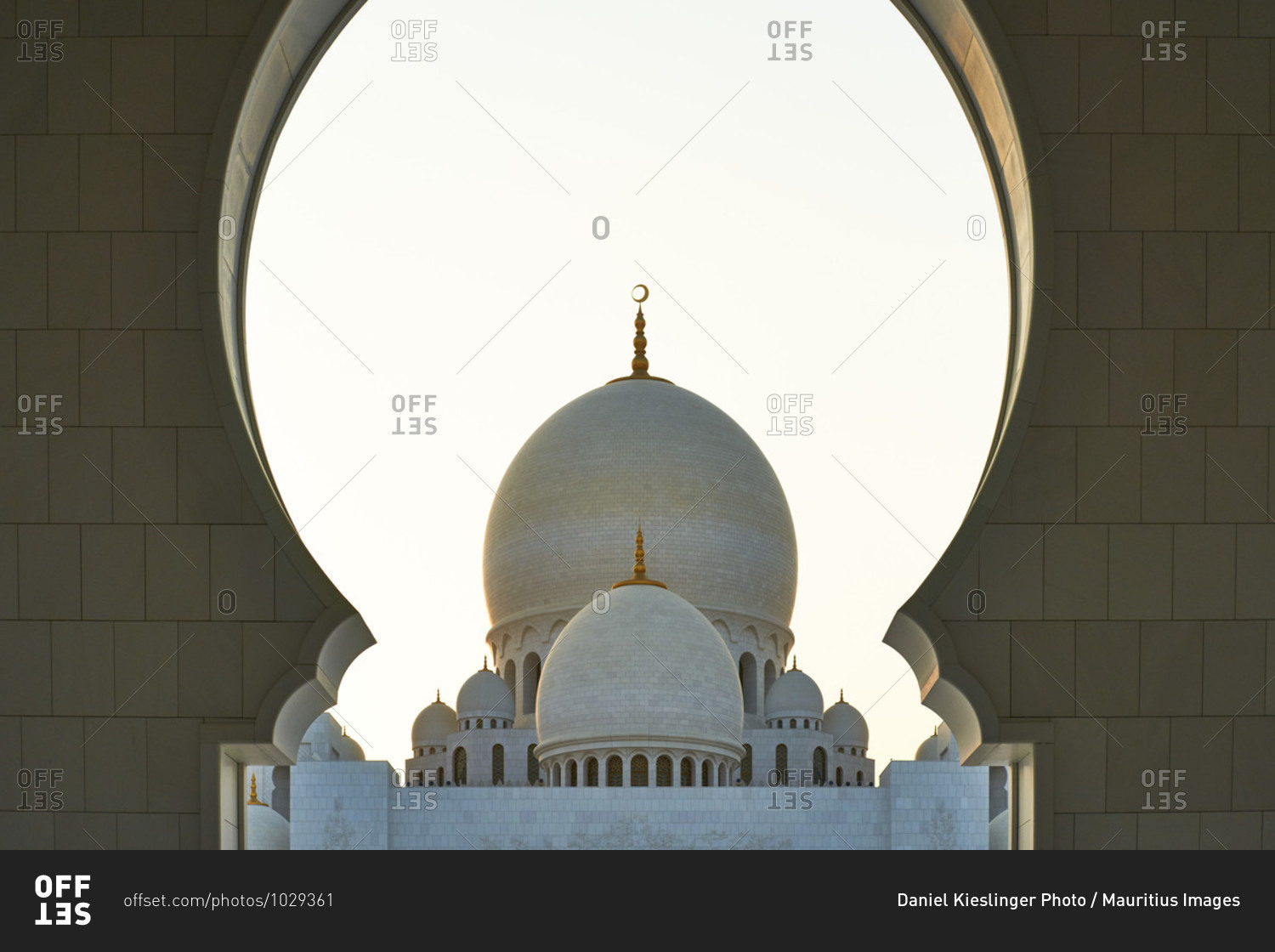 Abu Dhabi, UAE, Emirates, United Arab Emirates, Africa, Middle East, Grand Sheikh Zayed Mosque, Center Dome,