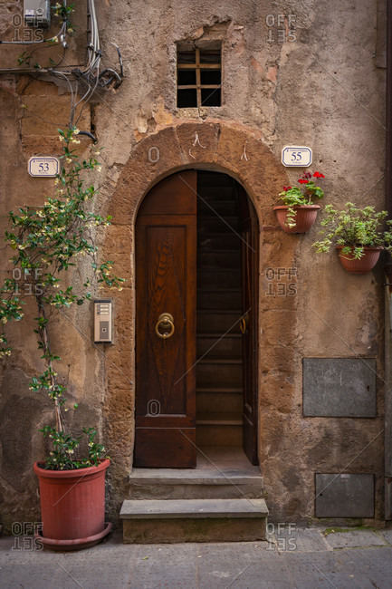 Europe, Italy, Tuscany, Tuscan Landscape, Province of Grosseto, Pitigliano, Oldtown, Etrusk Town,