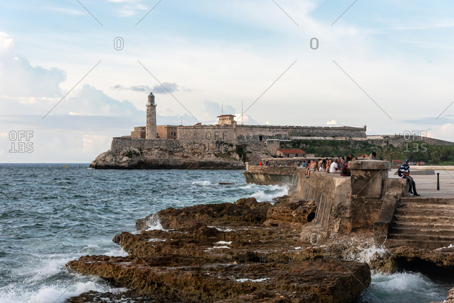 Cuban flag morro hi-res stock photography and images - Alamy