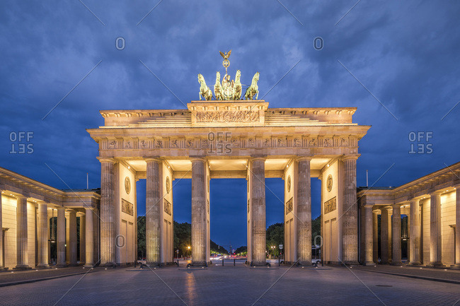 Brandenburg Gate Stock Photos Offset