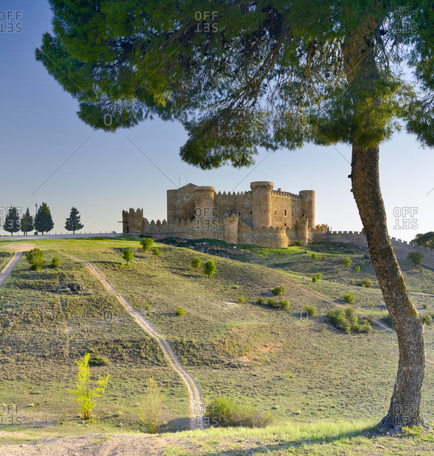 Belmonte Castle (Castillo de Belmonte), view of the medieval castle