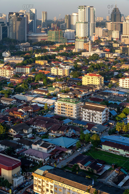 Kuala Lumpur Skyline Night Stock Photos Offset