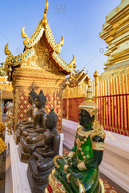 Wat Phra That Doi Suthep, Chiang Mai, Northern Thailand, Thailand, Southeast Asia, Asia