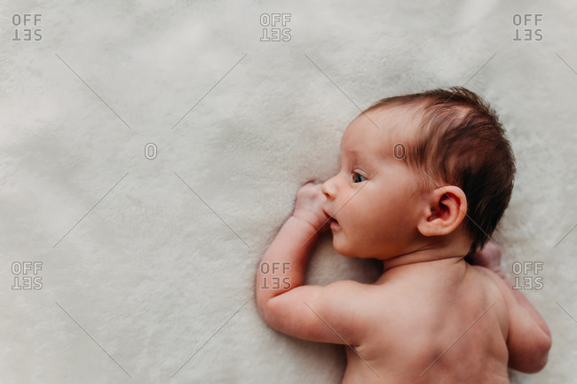 Laying In Side Stock Photos Offset