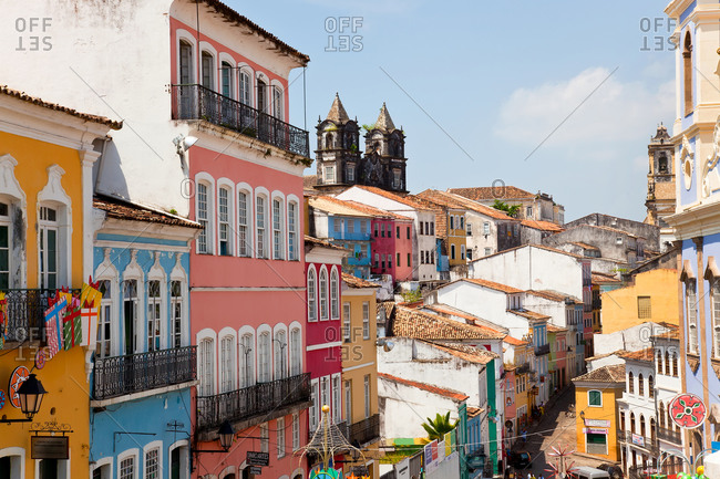 Pelourinho Salvador Brazil Stock Photos Offset