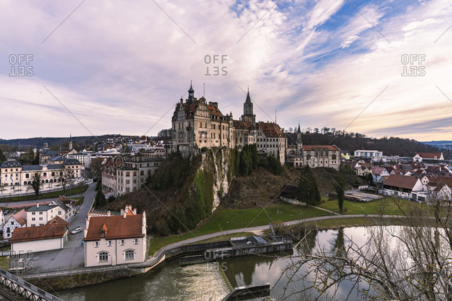 Sigmaringen Castle, Prince of Hohenzollern, Danube, Sigmaringen, Baden-Wuerttemberg, Germany, Europe