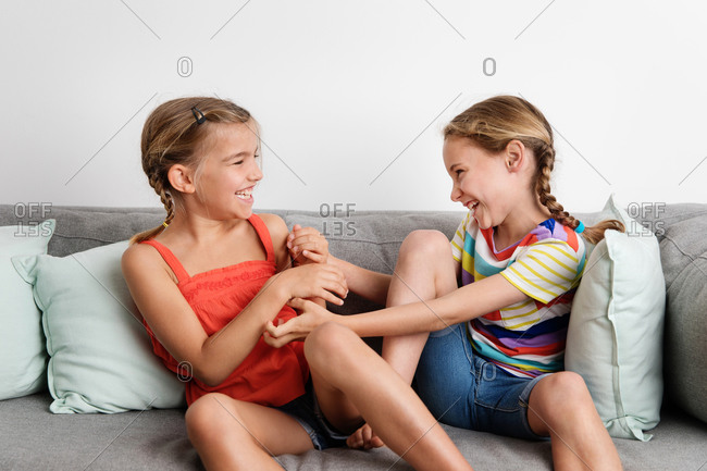 Young Girl Tickle