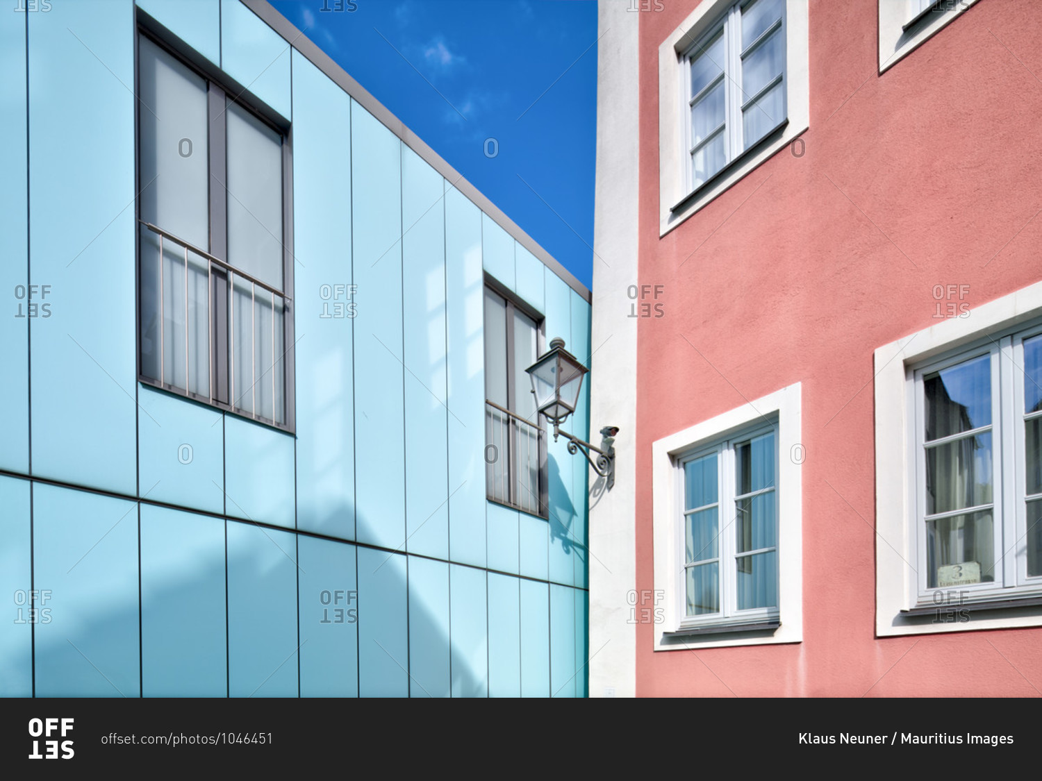 House facade, window, modern, architecture, ansbach, franconia, Bavaria, Germany, Europe,