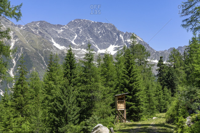 Europe, austria, tyrol, otztal alps, otztal, mountain landscape in the otztal with the massif above gries