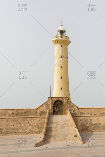 Lighthouse and landscape in Rabat, Morocco
