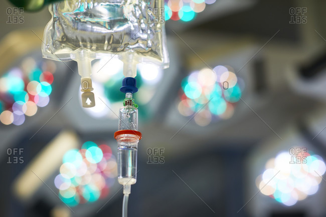 Infusion in hospital operating room