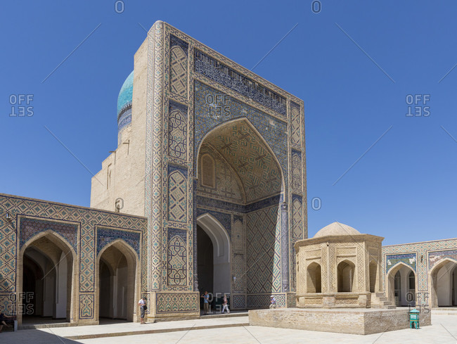 August 24, 2019: Poikalon complex, Bukhara, Uzbekistan