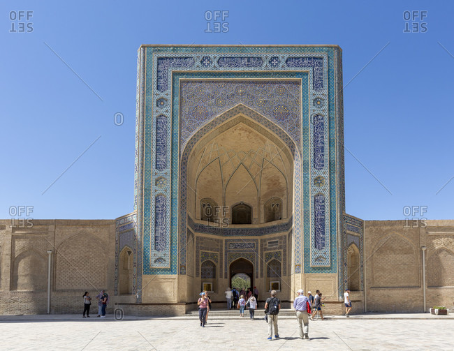 August 24, 2019: Poikalon complex, Bukhara, Uzbekistan