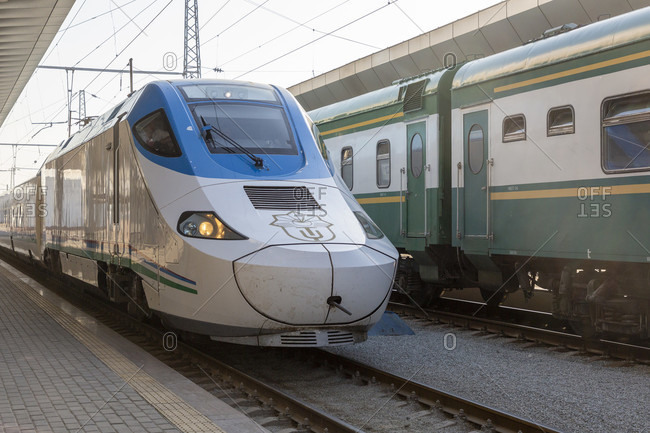 August 21, 2019: Fast train to Samarkand, Uzbekistan