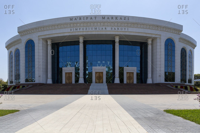 August 19, 2019: National Library of Uzbekistan, Tashkent, Uzbekistan