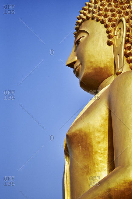 Golden Buddha Statue Stock Photos Offset