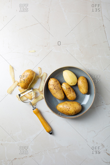 potato peeler stock photos - OFFSET