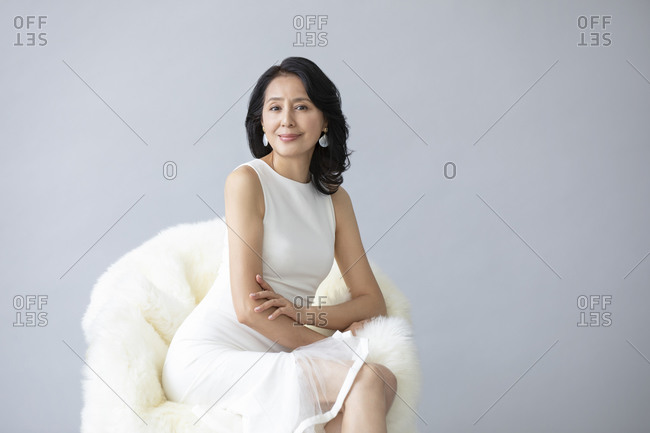 A beautiful mature Chinese woman