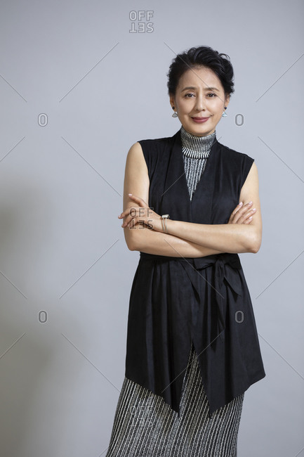 A confident mature Chinese woman