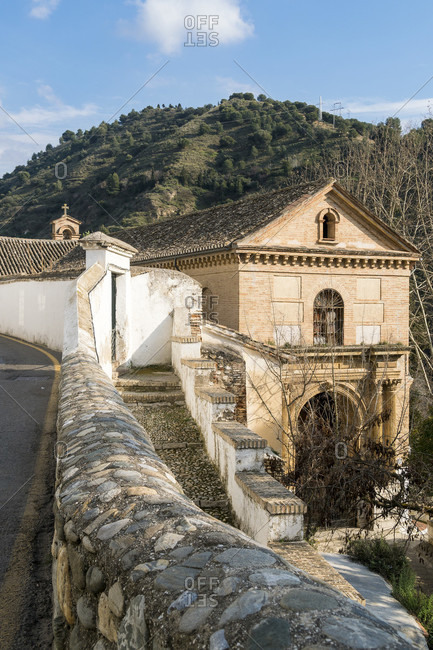 Spain, granada, sacromonte, historic district, camino del sacromonte, hiking trail