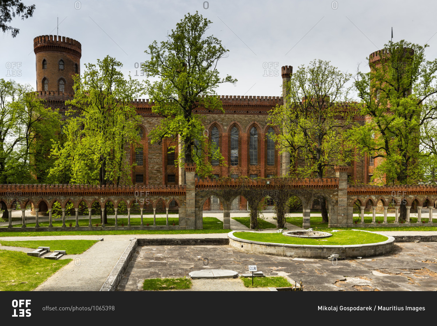 Europe, Poland, Lower Silesia, Schloss Kamenz Kamieniec Zabkowicki
