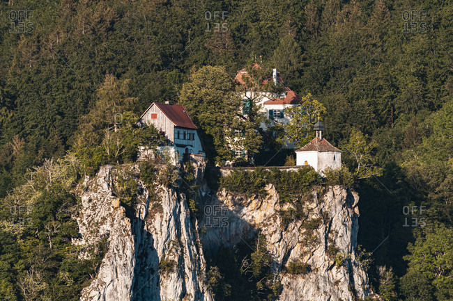 Bronnen Castle, Bronnen Castle, Fridingen, Upper Danube Valley, Swabian Jura, Tuttlingen District, Baden-Wurttemberg, Germany, Europe