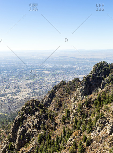 Breathtaking View of the Sandia Mountains in Albuquerque New Mexico