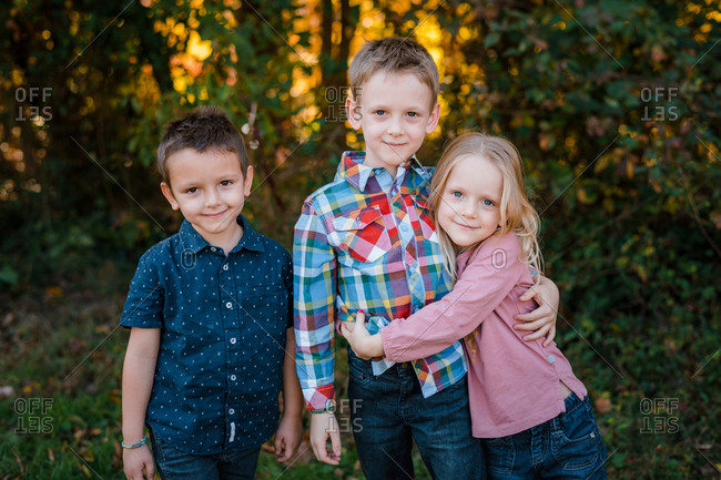 family portrait stock photos - OFFSET