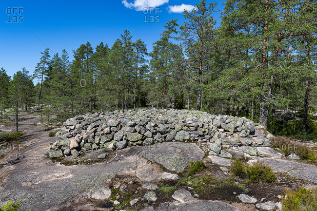 Sammallahdenmaeki, Bronze Age burial site, UNESCO World Heritage Site, Finland, Europe