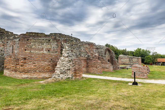 Ancient Roman ruins of Gamzigrad, UNESCO World Heritage Site, Serbia, Europe