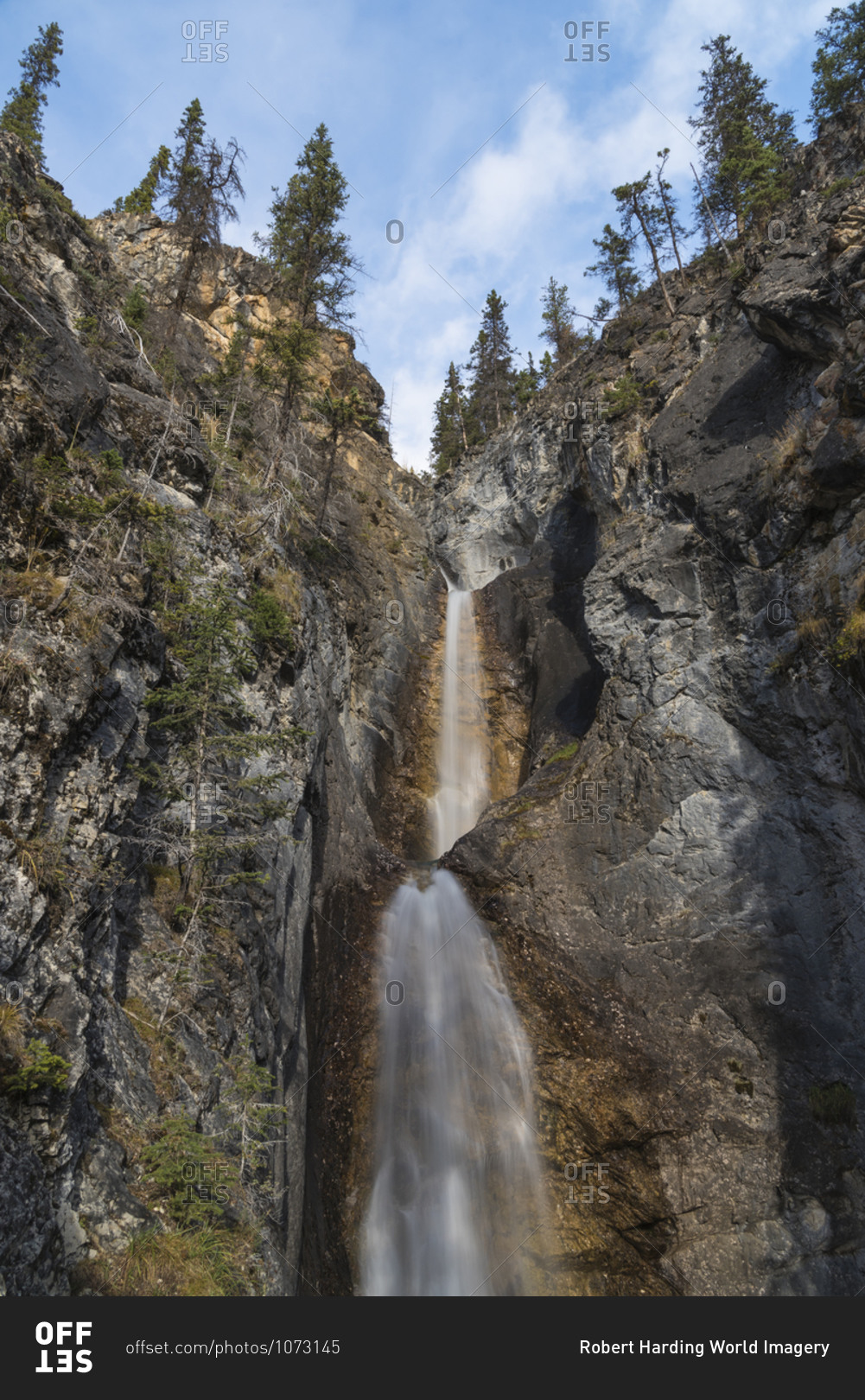 Silverton Falls, Banff National Park, UNESCO World Heritage Site ...