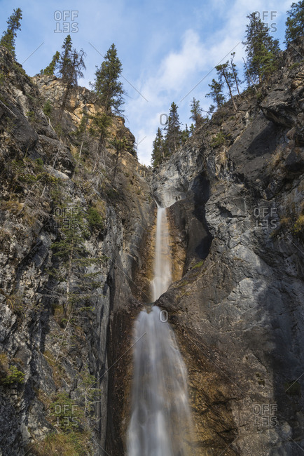 Silverton Falls, Banff National Park, UNESCO World Heritage Site, Alberta, Canadian Rockies, Canada, North America