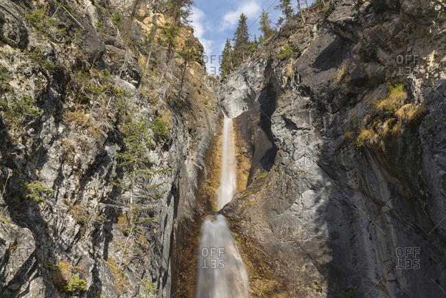 Silverton Falls, Banff National Park, UNESCO World Heritage Site, Alberta, Canadian Rockies, Canada, North America